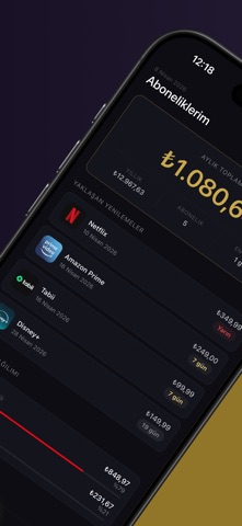 Subs – Monthly Bill Tracker Screenshot 2 of 8