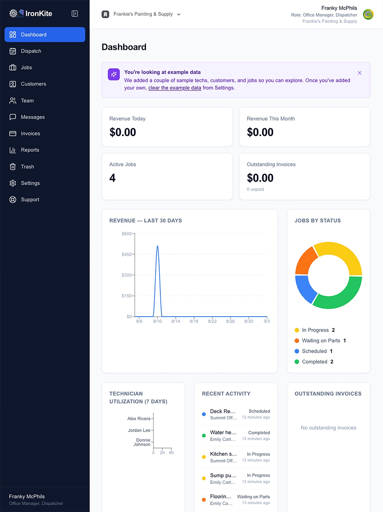 Screenshot 7 of IronKite Field Service