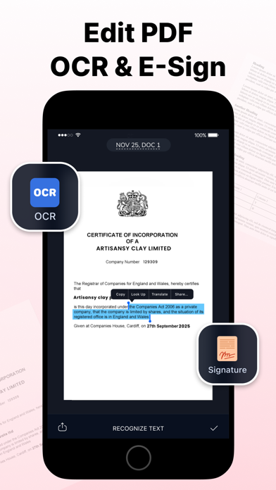 PDF Cоnverter iPhone screenshot 5 - Business app