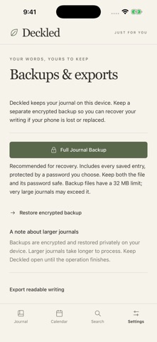 App screenshot