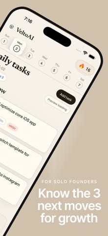 VeltoAI: AI Daily Planner screenshot