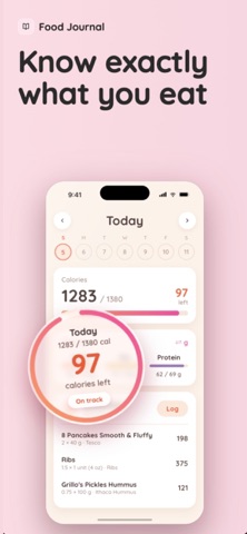 Food Journal - Calorie Tracker screenshot 1