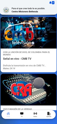 Centro Misionero Bethesda CMB screenshot