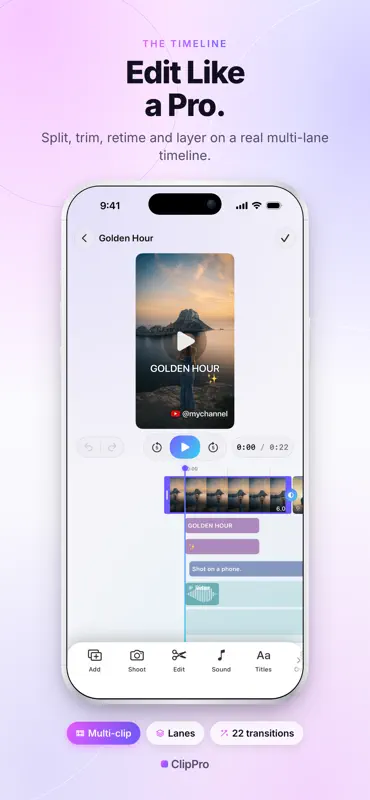 ClipPro: Video & Photo Editor screenshot 4 of 10
