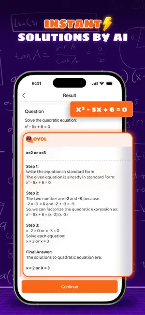 EVOL AI Tutor-Homework Helper screenshot 1