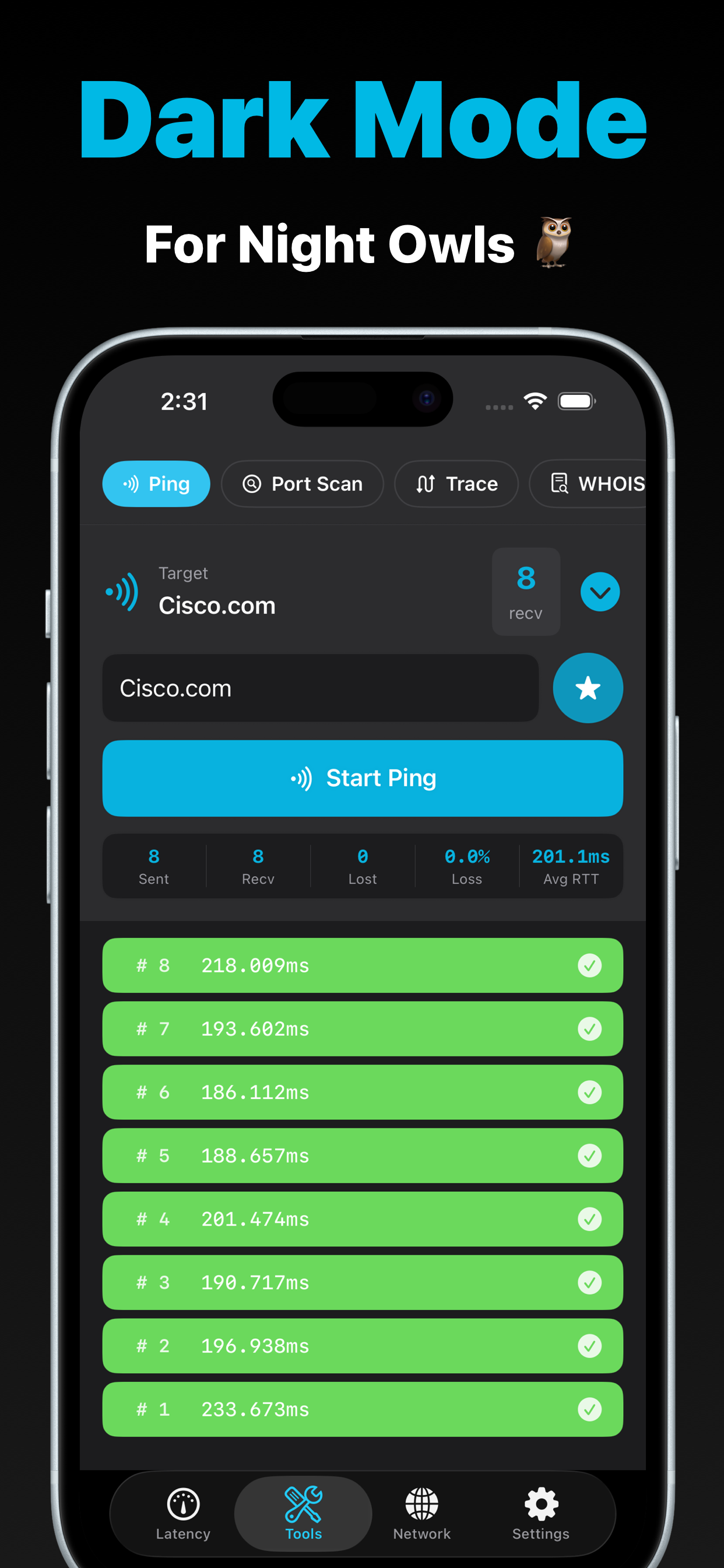 Pingers - Ping & Latency Check screenshot 10