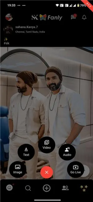 Fanly screenshot 1