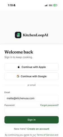 KitchenLoopAI app screenshot 3
