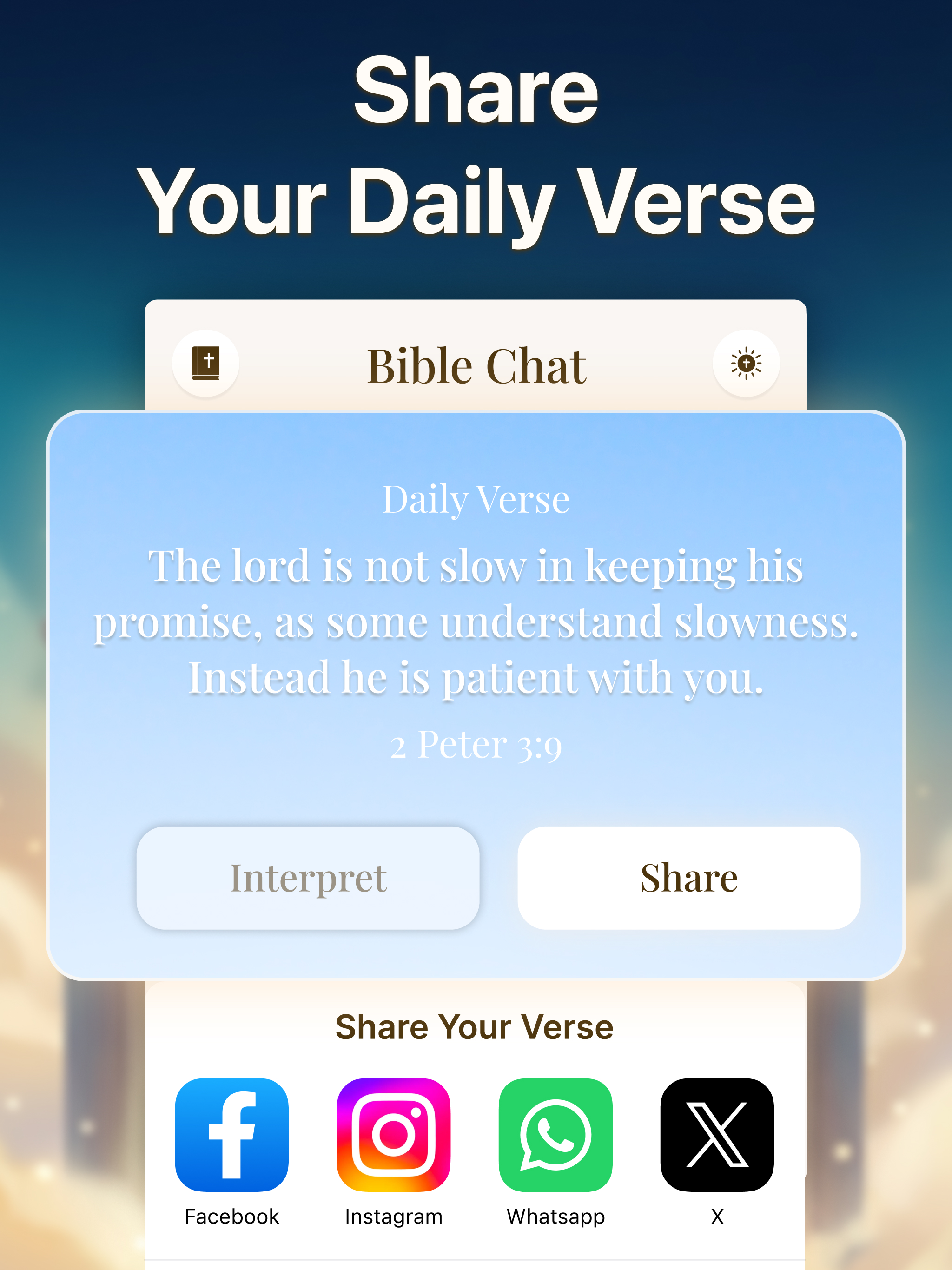 Bible Chat: Daily Verse screenshot 15