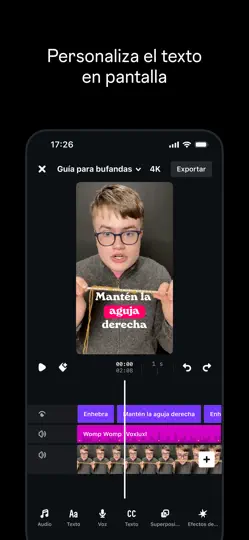 Captura de pantalla de Edits: Creador De Vídeo en iPhone 1