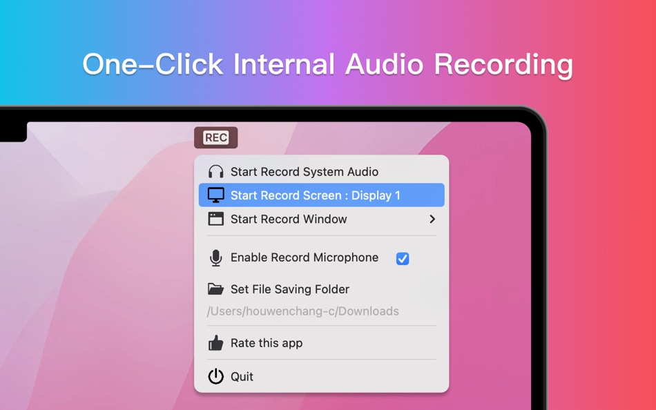 QuickRec-Screen Recording - 1.1.6 - (macOS)