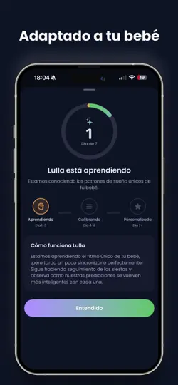 Captura de pantalla de Lulla: Diario De Sueño Bebé en iPhone 3