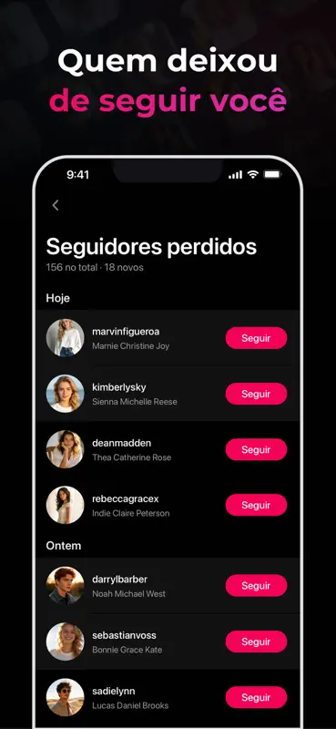 Reports Seguidores Tracker+ screenshot 6 of 8