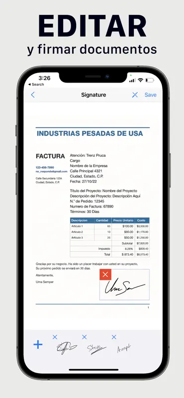 Escanear Documentos: Foto PDF screenshot 1 of 3