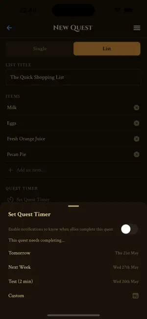 Quest Log: Real Life RPG screenshot 3