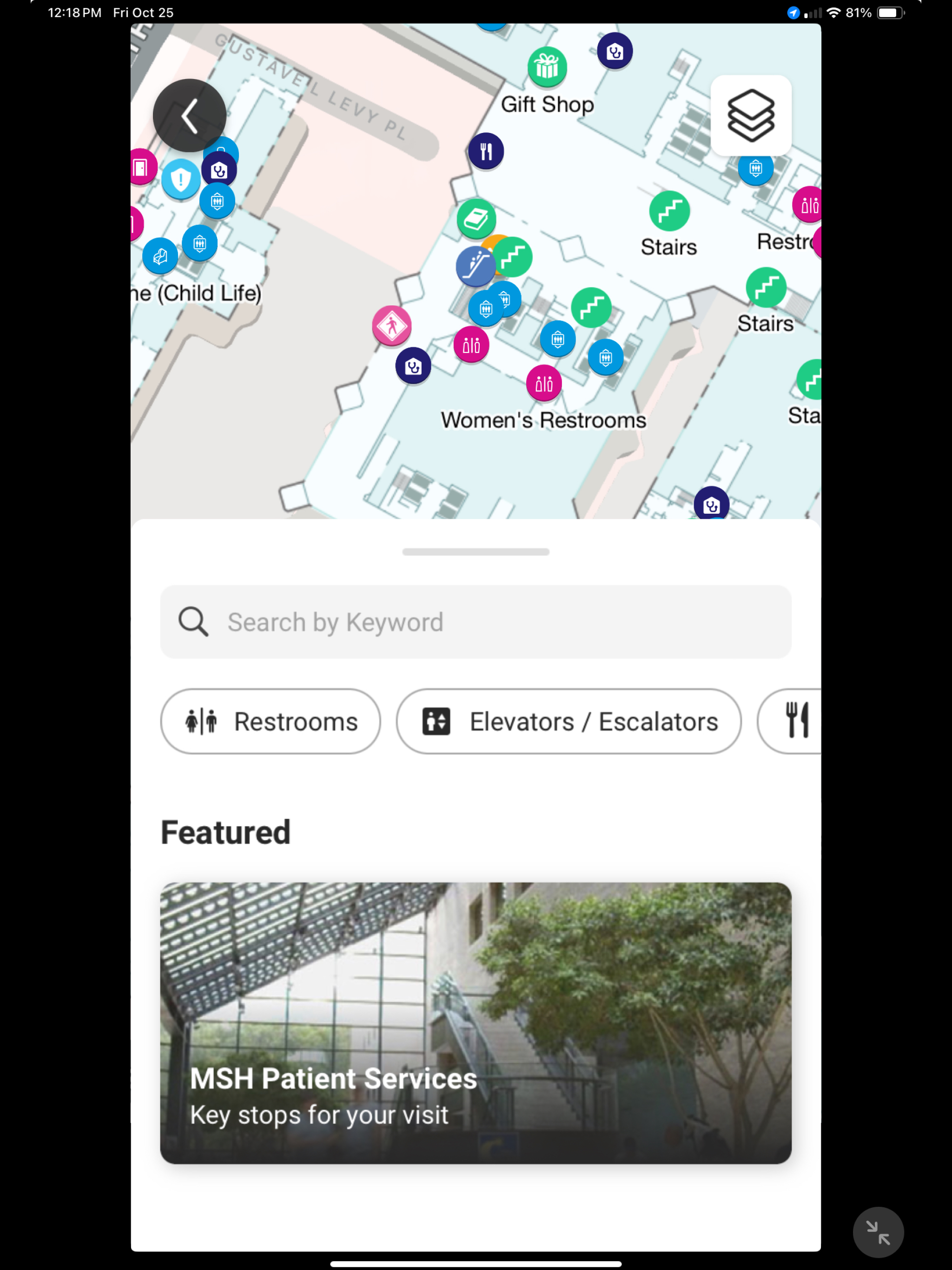 Mount Sinai Hospital Map