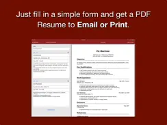 Resume Star: Pro CV Maker iPad image 4