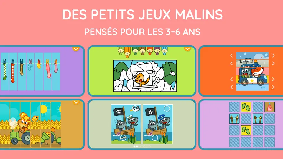 Capture d'écran de Pango Kids : Jeux éducatifs +3 sur iPhone 3