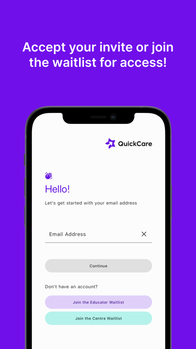 QuickCare Screenshot