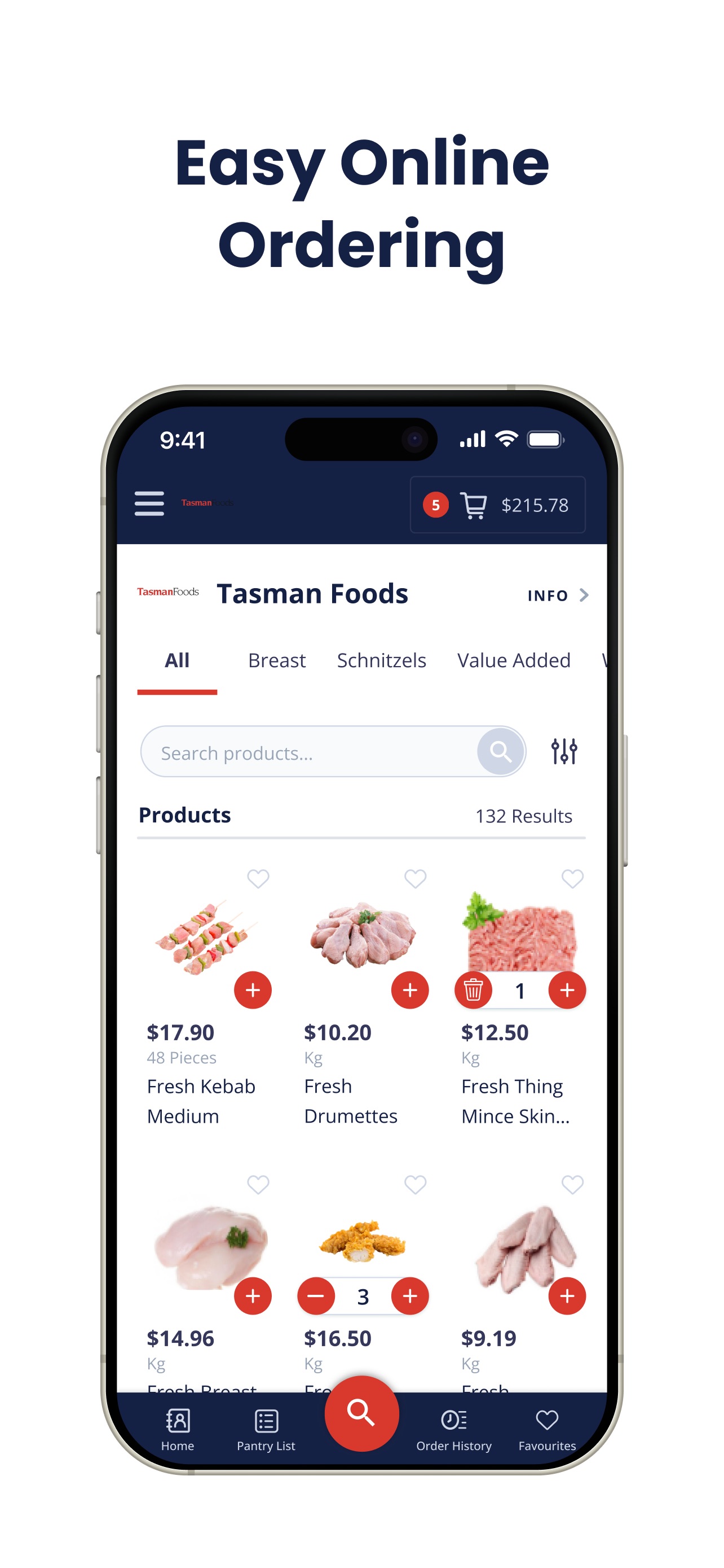 Screenshot 2 of Tasman Foods