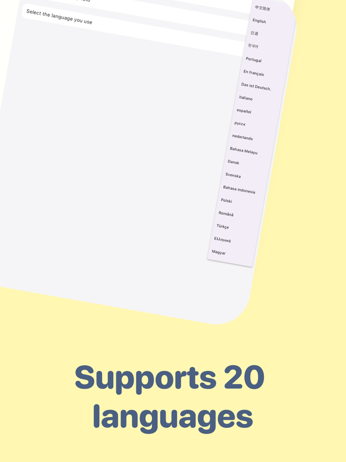 Fodi- translation menu