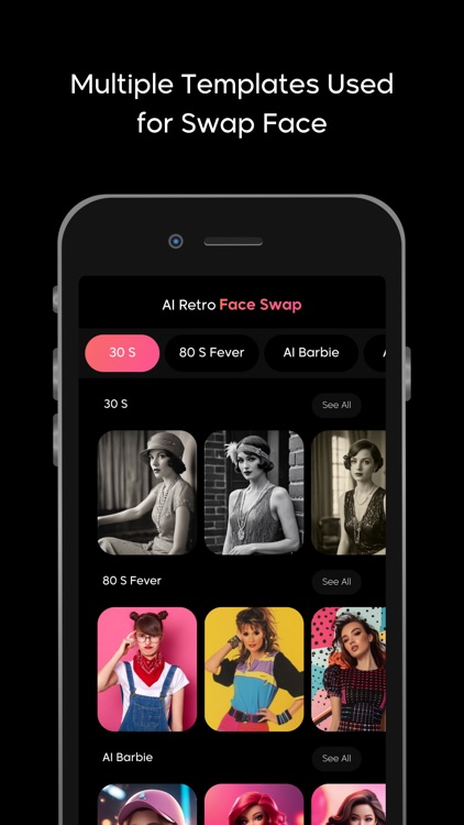 AI Portrait Retro Face Swap