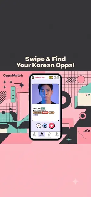 OppaMatch - Chat with Koreans screenshot 1
