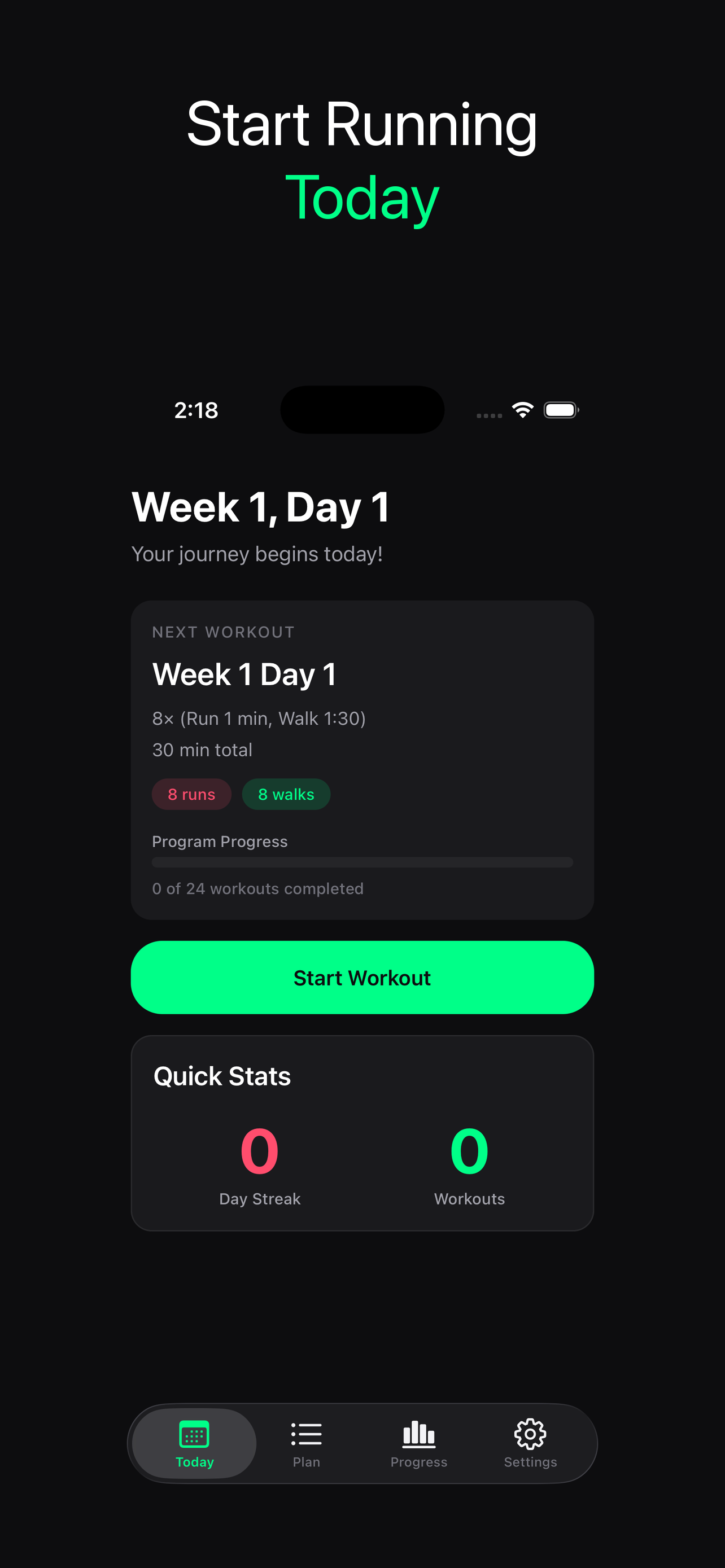 Start Running: Couch to 5K