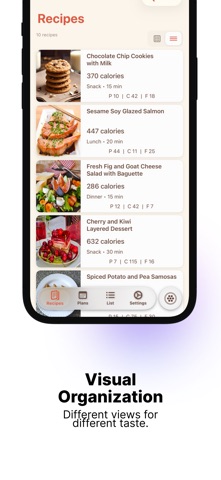 Cookora iPhone screenshot