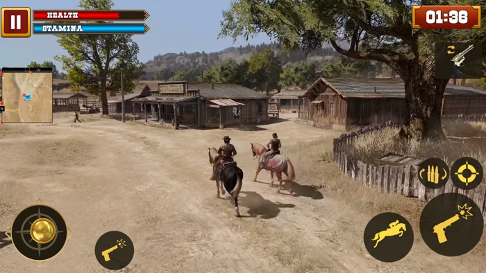 Rider Cowboy Shooting Survival