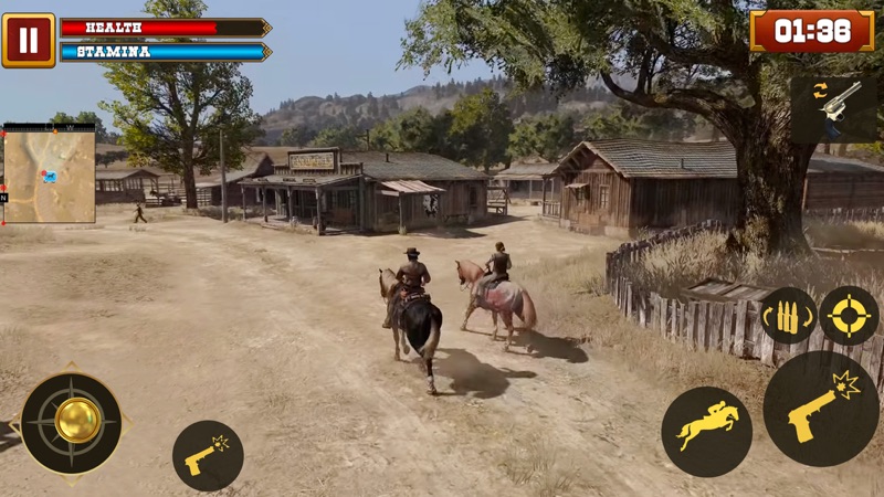 Juego de vaquero occidental screenshot 5