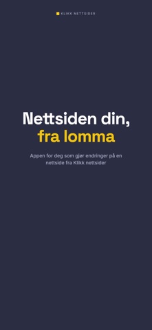 Klikk Nettsider Screenshot 1 of 5