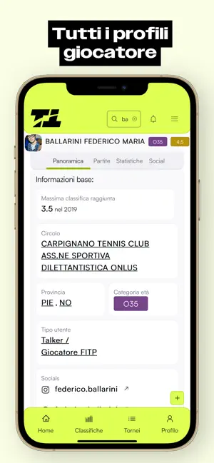 TennisTalker iPhone screenshot 3