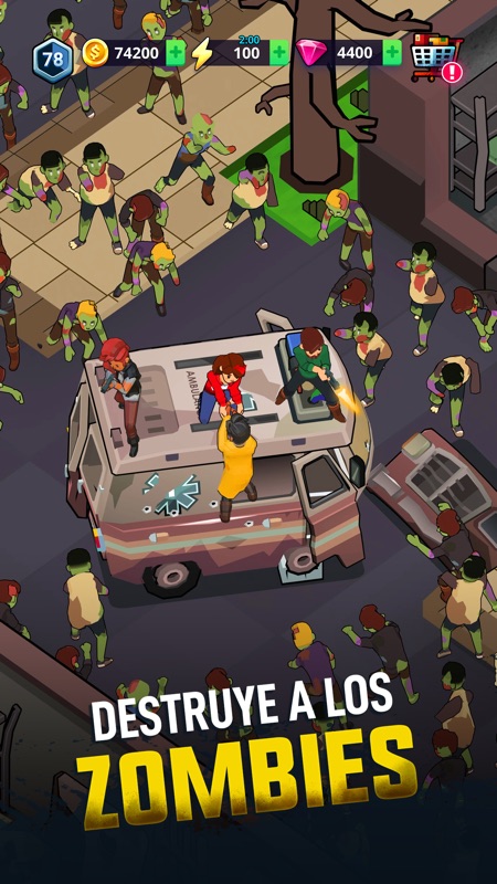 Merge 2 Survive: Juegos Zombi screenshot 4