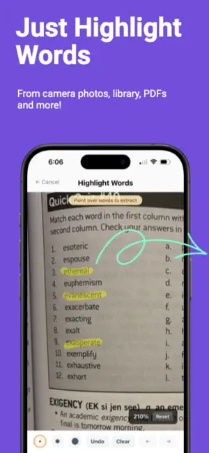 MnemoWords: AI Flashcards screenshot 1