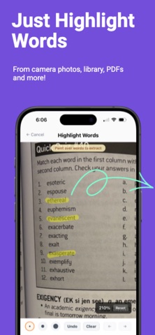 MnemoWords: AI Flashcards screenshot