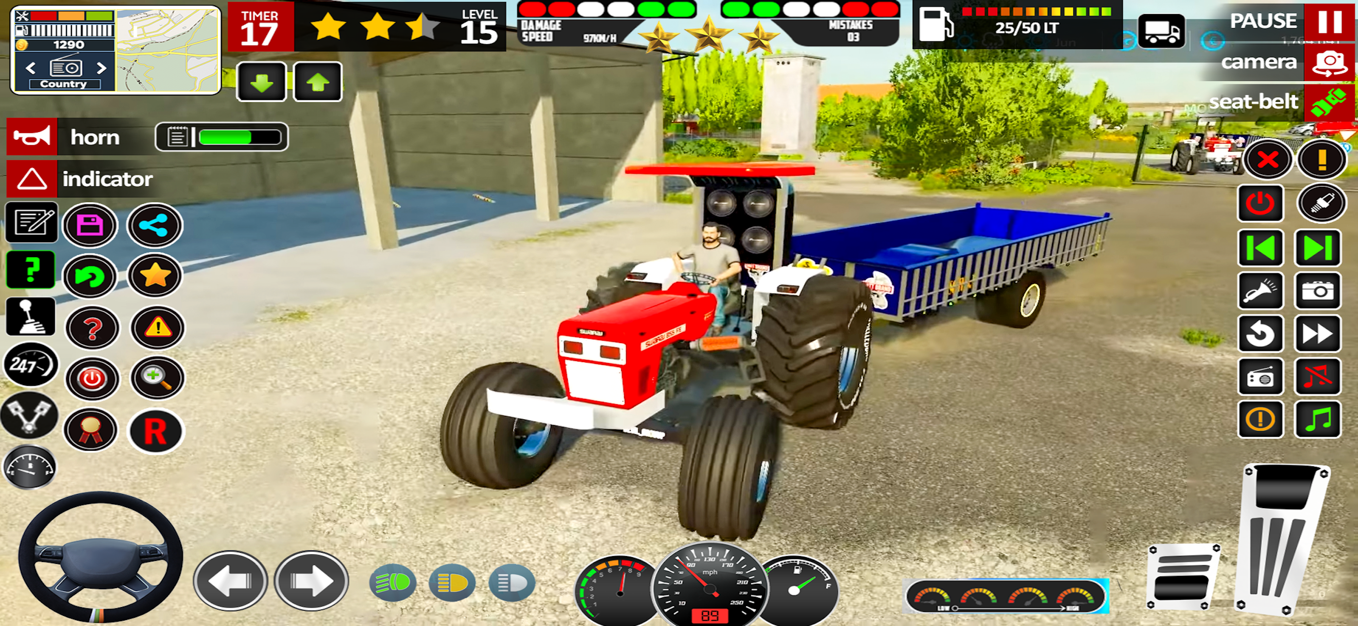 Tractor Games: Tractor Driving