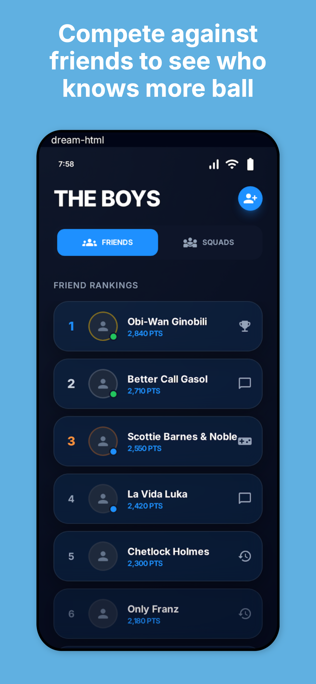 I Know Ball-Sports Trivia