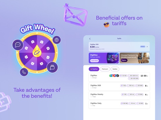 Azercell iPad screenshot 2 - Business app
