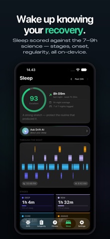 Drift: Longevity Health Coach Screenshot 2 of 7