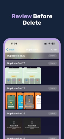 Swipe Gallery Cleaner Screenshot 8 of 9