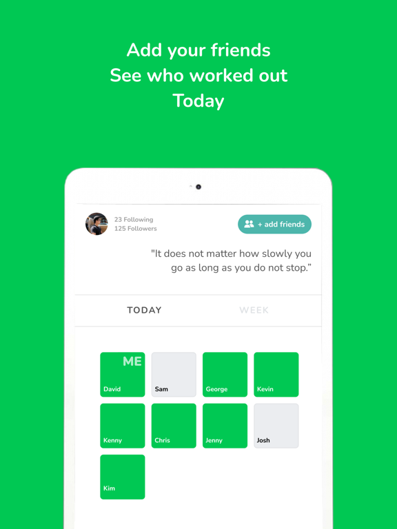 Did You Gym? iPad screenshot 2 - Health & Fitness app