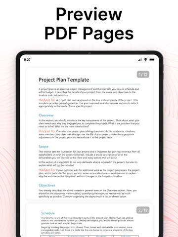 Word to PDF Converter | Docx iPad screenshot