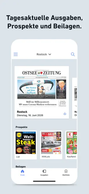 OZ E-Paper: News aus Rostock screenshot 2