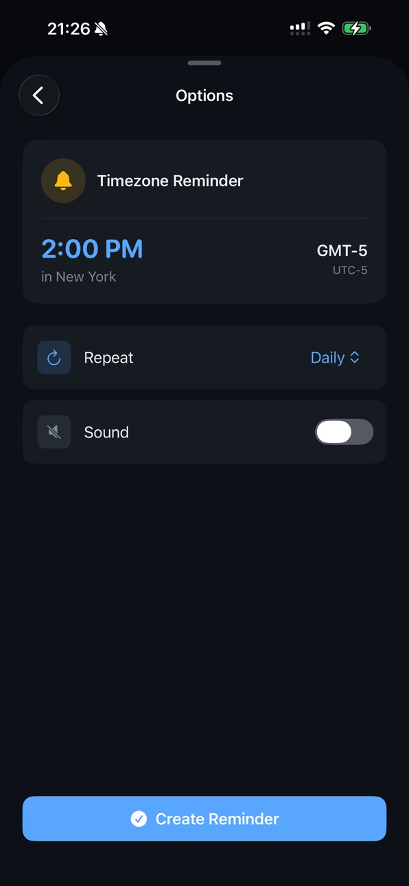 iPhone screenshot