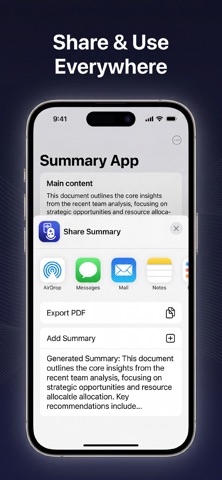Notie: AI Summary & Note Taker Screenshot 6 of 6