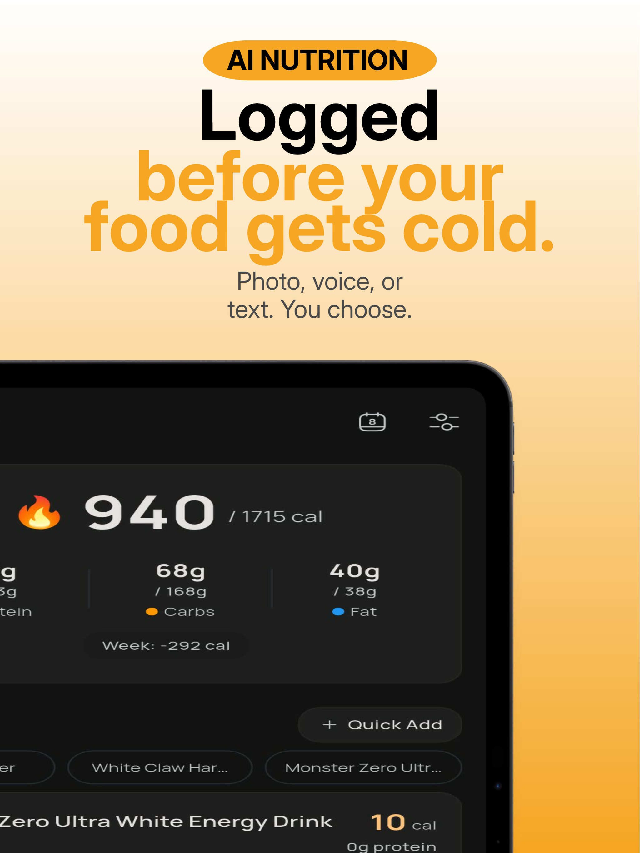 Sando: Workout + Nutrition AI