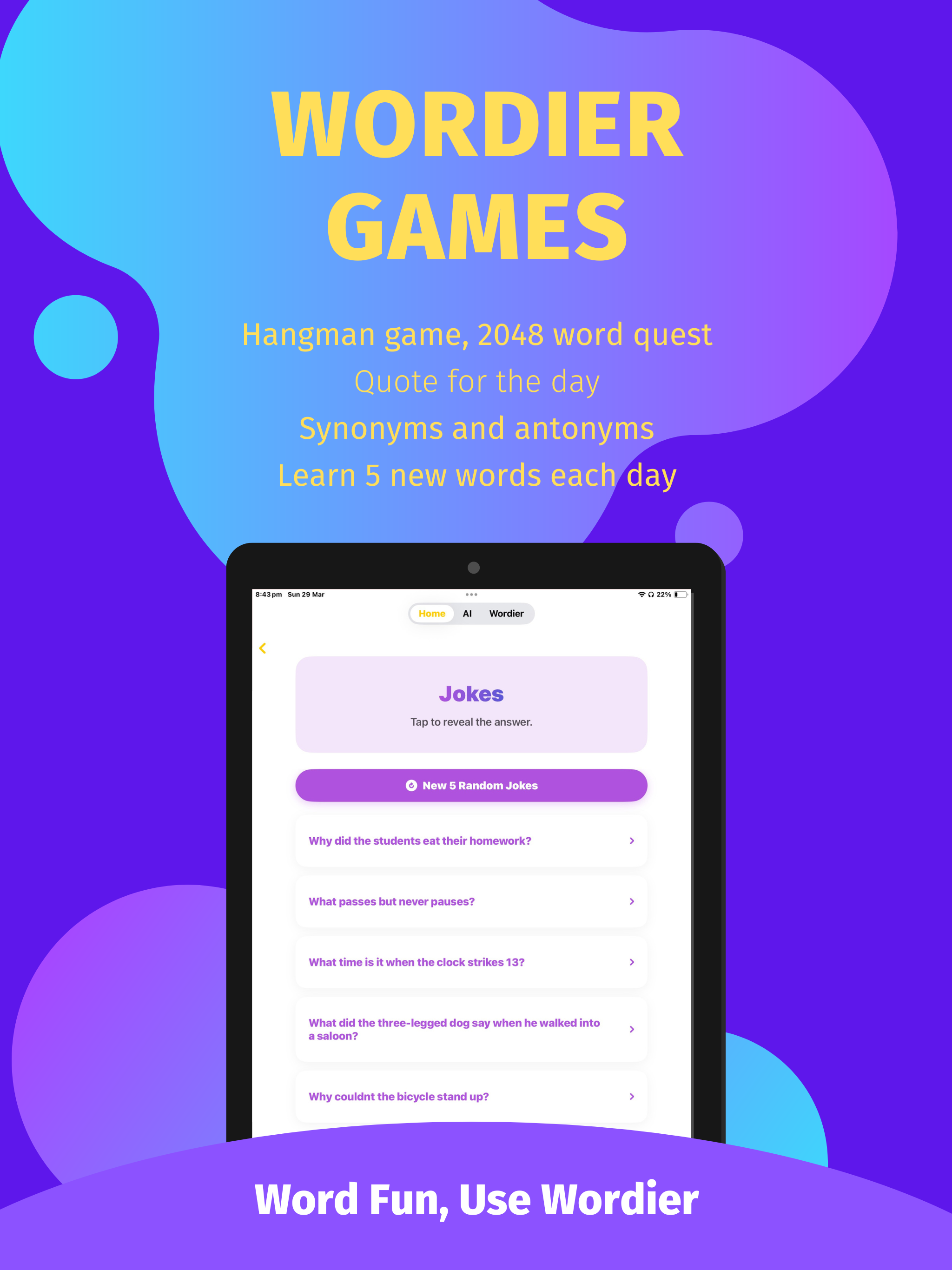 Wordier - vocabulary fun screenshot 12