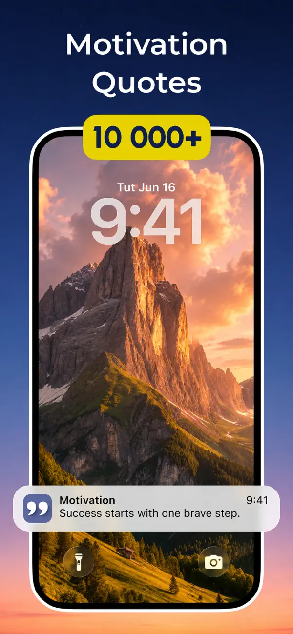 Screenshot #1 pour Today is the Day: Motivation