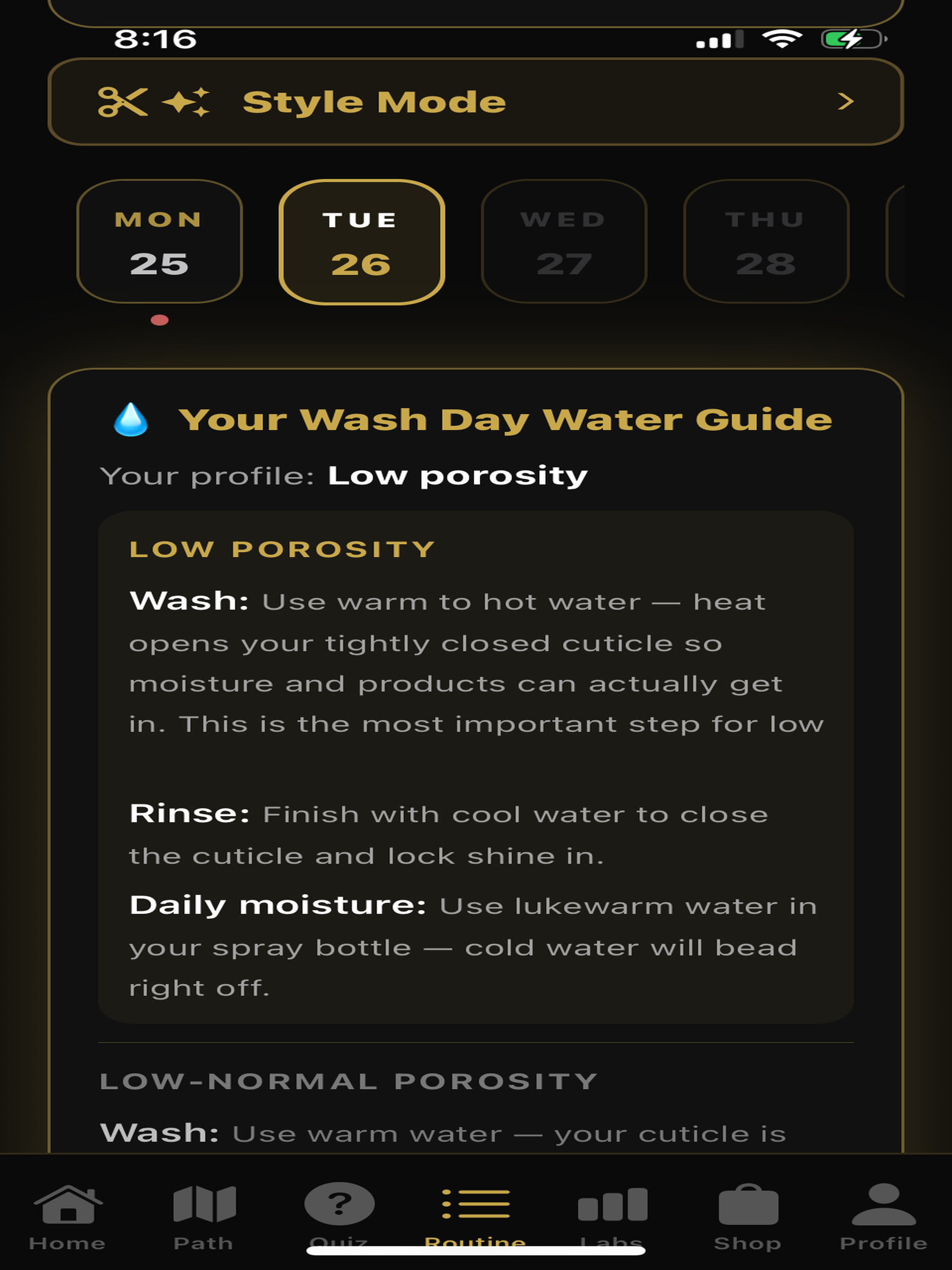 StrandLab: Hair Growth Tracker